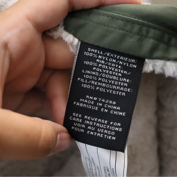 EUC Green Steve Madden Bomber Jacket Size S/P - Picture 8 of 9